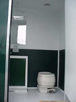 Restroom Trailer Interior Example 1
